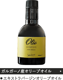 「ガルガーノ産オリーブオイル」・エキストラバージンオリーブオイル